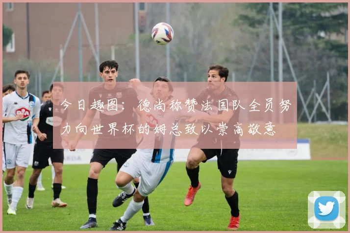 今日趣图：德尚称赞法国队全员努力向世界杯的姆总致以崇高敬意